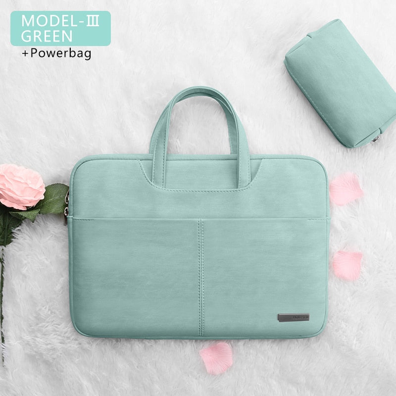 Laptop Bag 13.3 15.6 14 inch Waterproof Notebook Bag Sleeve For Macbook Case M1 Air Pro 13 15 Huawei Shoulder Handbag Briefcase