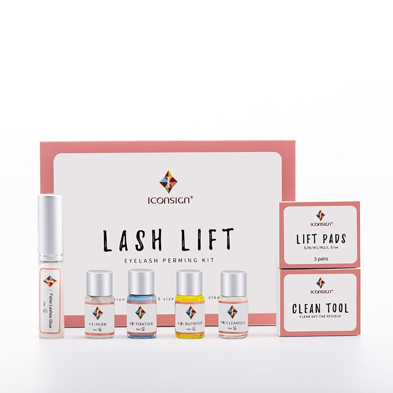 Dropshipping ICONSIGN Lash Lift Kit Lash Lifiting Eyelash Perm Kit Lash Curling Eyelash Enhancer Eye Makeup Can Do Your Logo