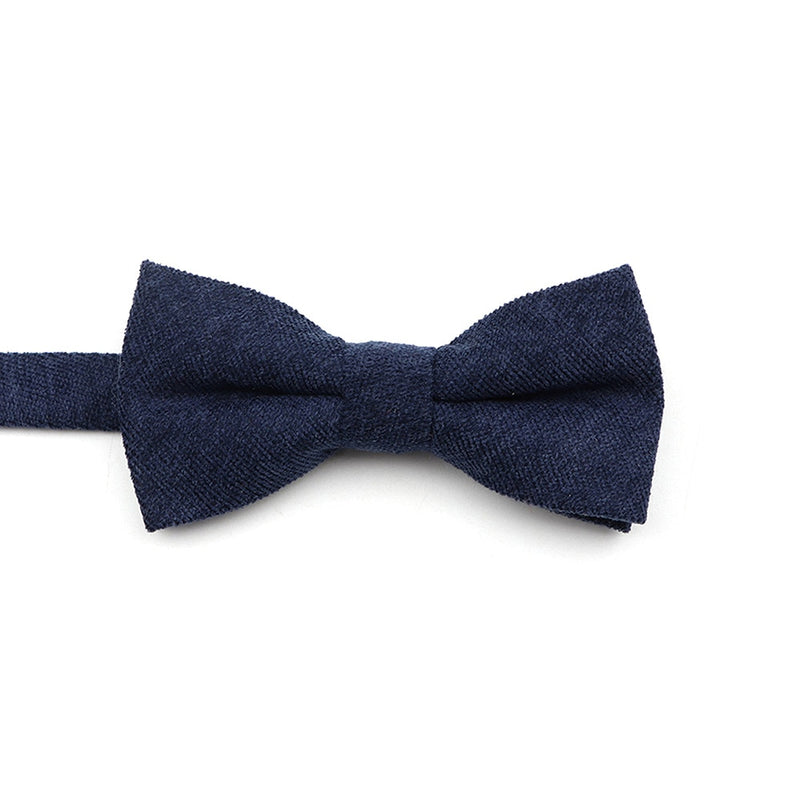 NEW Macarons Solid Color Men Bow Tie Super Soft Suede Classic Shirts Bowtie Bowknot Adult Child Butterfly Cravats For Wedding