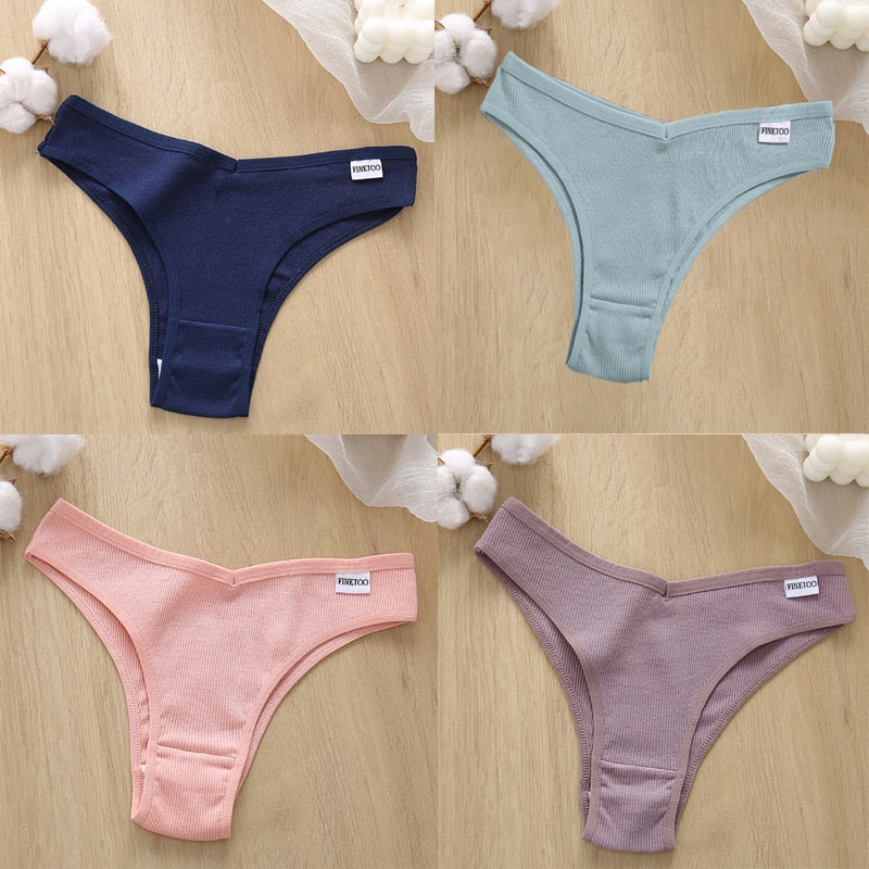 4PCS/Set Cotton Panties Women&