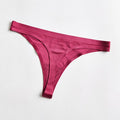 Seamless Panties Women Briefs Nylon Ultra-thin G-string Thongs Solid Soft Lingerie Female Underwear Ice Silk Briefs 1pc