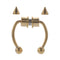 Stainless Steel Fake Piercing Nose Ring for Women Men Magnetic Septum Piercing Nose Cuff Punk Hip Hop Fake Body Jewelry Ear clip