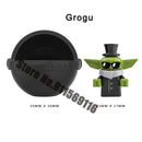 Mandalorian Building Blocks Jango Boba Fett Grogu Baby Yoda Pre Vizsla Bo-Katan Din Djarin Sabine Wren Brick Figure Toy
