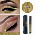 DNM 16 Color Glitter Liquid Eyeliner Pearlescent Sequins Bright Eye Shadow Shiny Long Lasting Waterproof Eyeshadow Makeup TSLM1