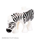 Big Size Building Blocks Cat Dog Pig Rabbit Model Accessories Compatible Bricks Farm Animals Set Assemble Education Toys For Kid