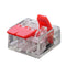 Wire Connector 25/50 / 100PCS Orange Mini Quick Connector Universal Compact Wire Connector Plug-in Wire Terminal Home Connector