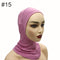 Under Scarf Hijab Cap Muslim Women Veil Turban For Women Muslim Fashion Islam Inner Cap Hijab Jersey Underscaf Caps Hat Ladies