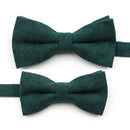 NEW Macarons Solid Color Men Bow Tie Super Soft Suede Classic Shirts Bowtie Bowknot Adult Child Butterfly Cravats For Wedding