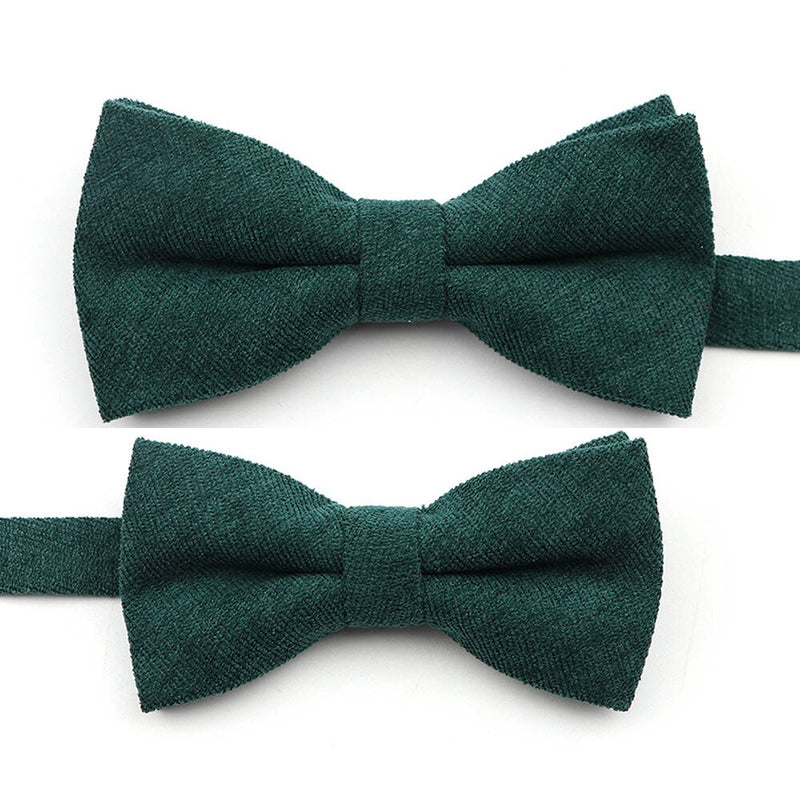NEW Macarons Solid Color Men Bow Tie Super Soft Suede Classic Shirts Bowtie Bowknot Adult Child Butterfly Cravats For Wedding
