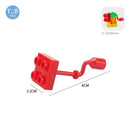 Blocks Amusement Park Accessory Slide Ladder Swing Seesaw Carousel Big Large-particle City Building Children&