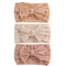 3pcs/lot Cable Knit Baby Girl Headband Bandeau Bebe Nylon Headbands for Newborn Girls Elastic Hair Band Baby Hair Accessories