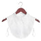 Women Cotton Lace Fake Collar Blouse Vintage Detachable Collar Women&