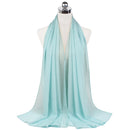72*175cm Hijab Chiffon 2021 Maxi Big Size Scarf For Muslim Women Headscarf Ladies Headwraps Pashmina Hijab Muslim Fashion Islam