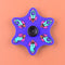 Hot Whirling Running Animation Fidget Spinner Cartoon Anime 3D Dynamic Hand Spinner for Children Adult Stress Relief Toys