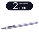 Round Punch Hollow Punch Steel Chisel Leather Puncher Cutting Tool for Belts, Metal Gaskets, Leather, Canvas (0.5mm To 60mm)