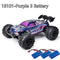 Rc Cars Off Road 4WD with LED Headlight,1/16 Scale Rock Crawler 4WD 2.4G 50KM High Speed Drift Remote Control Monster Truck Toys