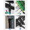 Self-locking plastic nylon cable tie 100 pieces white 5x300 cable tie fastening ring 3x200 industrial cable tie cable tie set