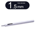 Round Punch Hollow Punch Steel Chisel Leather Puncher Cutting Tool for Belts, Metal Gaskets, Leather, Canvas (0.5mm To 60mm)
