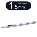 Round Punch Hollow Punch Steel Chisel Leather Puncher Cutting Tool for Belts, Metal Gaskets, Leather, Canvas (0.5mm To 60mm)