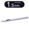 Round Punch Hollow Punch Steel Chisel Leather Puncher Cutting Tool for Belts, Metal Gaskets, Leather, Canvas (0.5mm To 60mm)