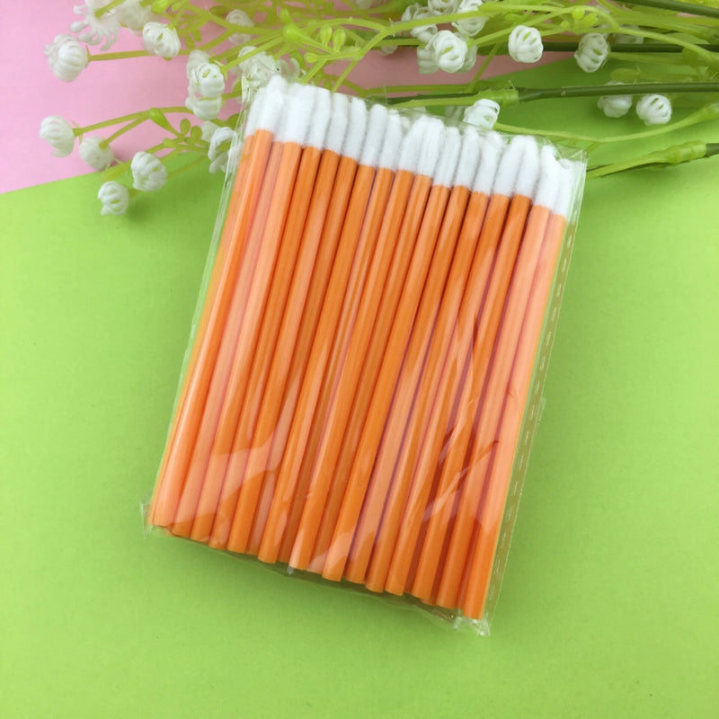 50 Pcs Disposable Lip Brush Eyelash Makeups Brushes Lash Extension Mascara Applicator Lipstick Wands Sets Cosmetic Makeup Tools