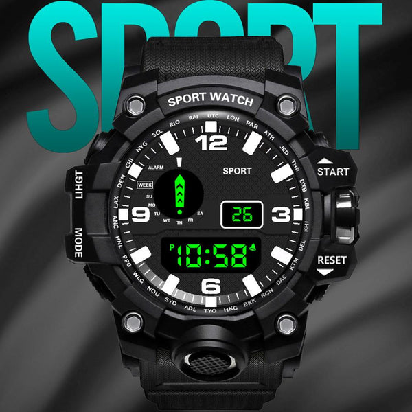 New Fashion Sport Watches For Men Luxury LED Digital Watch Gifts For Male Military Fitness Waterproof Watch Reloj Lujo Hombre
