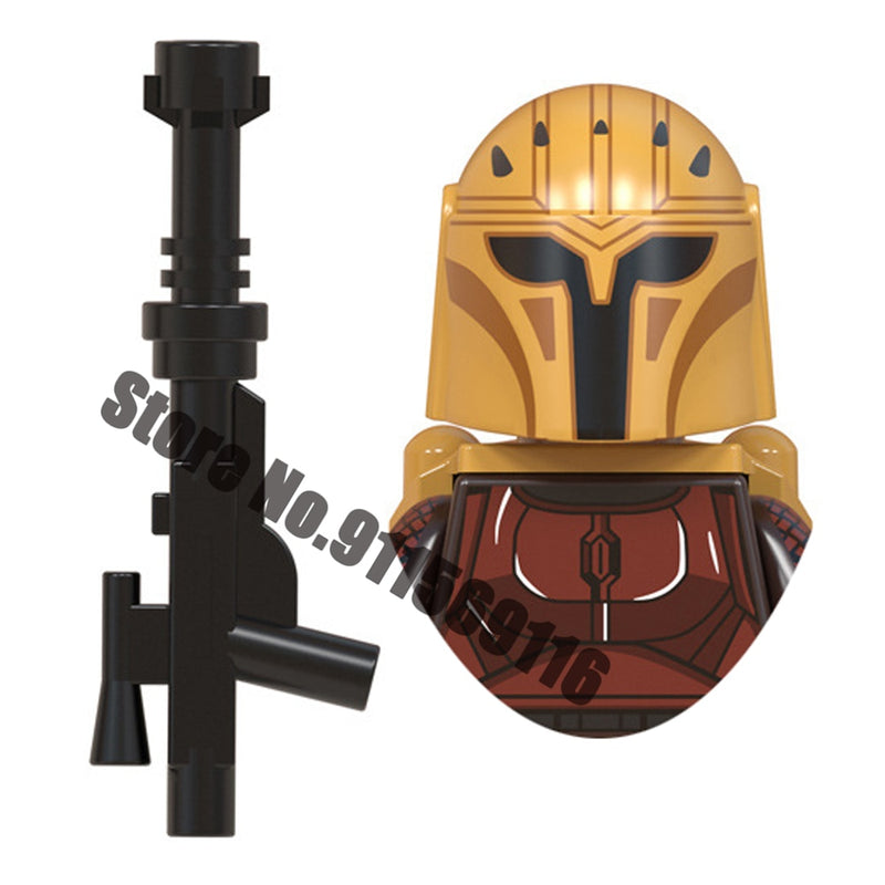 WM6094 Building Blocks WM916-A Paz XP400 PG640 PG641 PG642 X1533 Vizla Bo-Katan Sabine Wren Bricks Figure