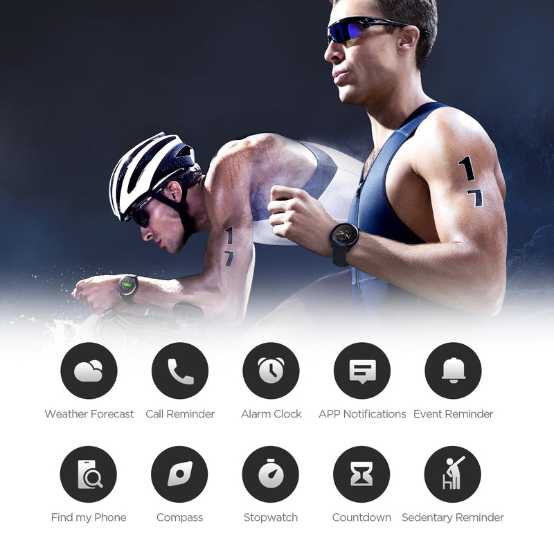 IN Stock Global Version New Amazfit Stratos 3 Smart Watch GPS 5ATM Music Dual Mode 14 Days Smartwatch For Android