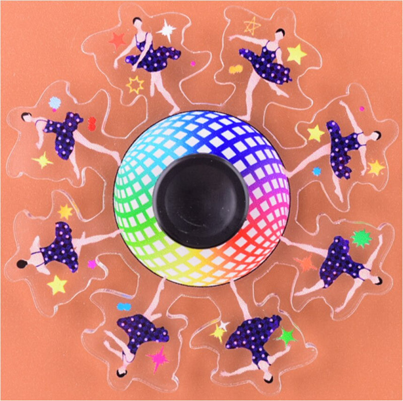 Hot Whirling Running Animation Fidget Spinner Cartoon Anime 3D Dynamic Hand Spinner for Children Adult Stress Relief Toys