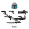 Mandalorian Building Blocks Jango Boba Fett Grogu Baby Yoda Pre Vizsla Bo-Katan Din Djarin Sabine Wren Brick Figure Toy