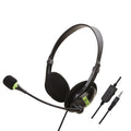 kebidu 3.5mm Noise Cancelling Wired Headphones Microphone Universal USB Headset With Microphone For PC /Laptop/Computer