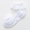 Cute Lace Flower Mesh Summer Newborn Baby Socks Cotton Baby Girl Socks See Through Anti Slip Socks Calcetines Skarpetki Sokke