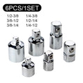 1/4&quot; 3/8&quot; 1/2&quot; Ratchet Wrench Adapter Chrome Vanadium Steel Sleeve Adapter Drive Socket Converter Wrench-sleeve Joint Converter