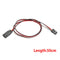 Droyuke 1PCS 15/30/50cm 1to1 1to 2 1 to 3 1 to 4 RC Servo Extension Wire Cable for Futaba JR Male to Female RC Model