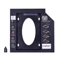 CHIPAL Second 2nd HDD Caddy 9MM 9.5MM 12.7MM SATA 3.0 for 2.5&#39;&#39; SSD Case Hard Disk Drive Adapter for Laptop CD DVD-ROM Optibay
