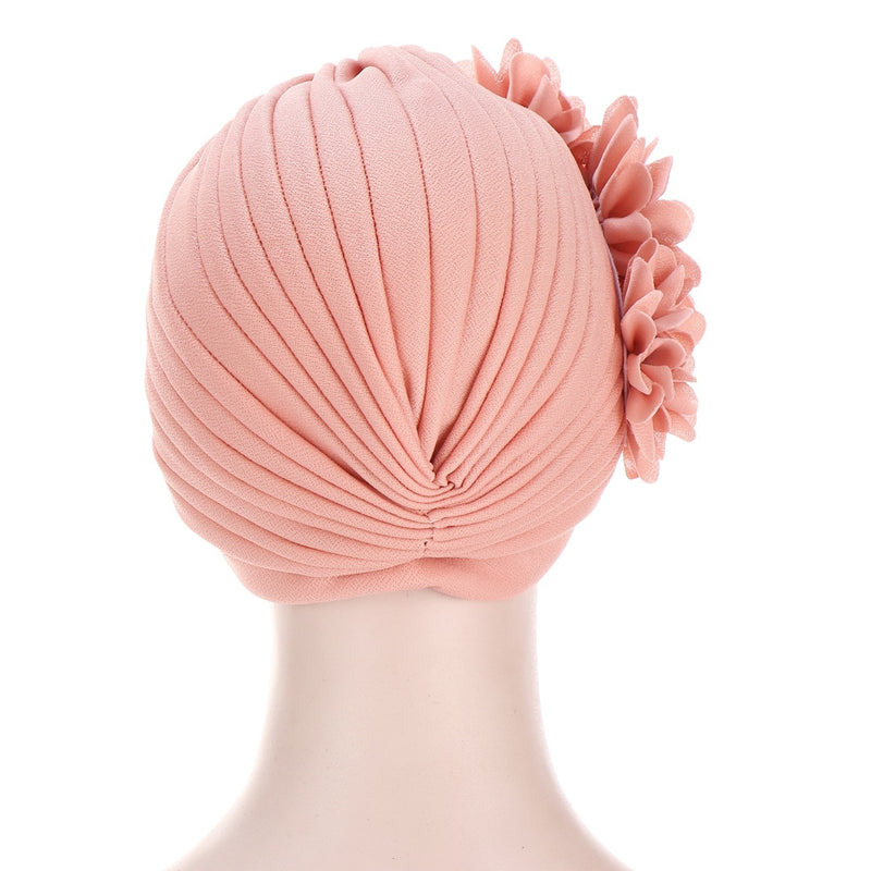 2020 cotton solid folds pearl muslim turban scarf  women islamic inner hijab caps Arab wrap head  femme musulman turbante mujer