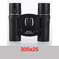 Mini Portable Zoom HD 5000M Telescope Binoculars Powerful 300x25 Folding Long-distance Low Light Night Vision Professional