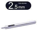 Round Punch Hollow Punch Steel Chisel Leather Puncher Cutting Tool for Belts, Metal Gaskets, Leather, Canvas (0.5mm To 60mm)