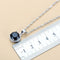 2022 Sell Well Wedding 925 Mark Jewelry Sets Black Zircon Dangle Earrings And Necklace Ring 3 Piece Set women Trendy Costume