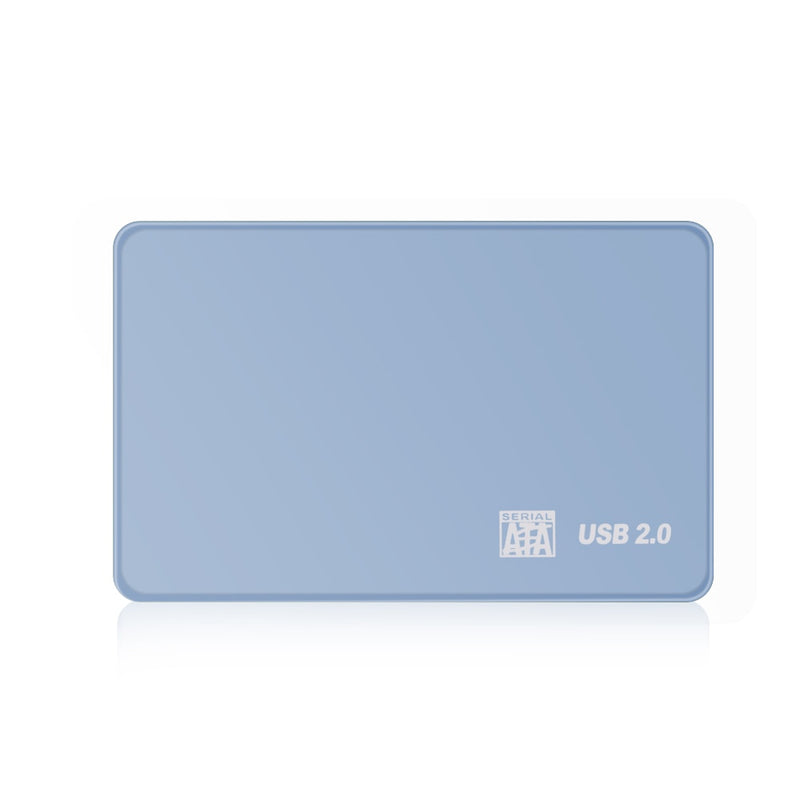 TISHRIC HDD Case External Hard Drive Optibay Enclosure 2.5 Hard Disk Case HDD Box USB 3/2 Sata to USB Multicolor Hard Drive Box