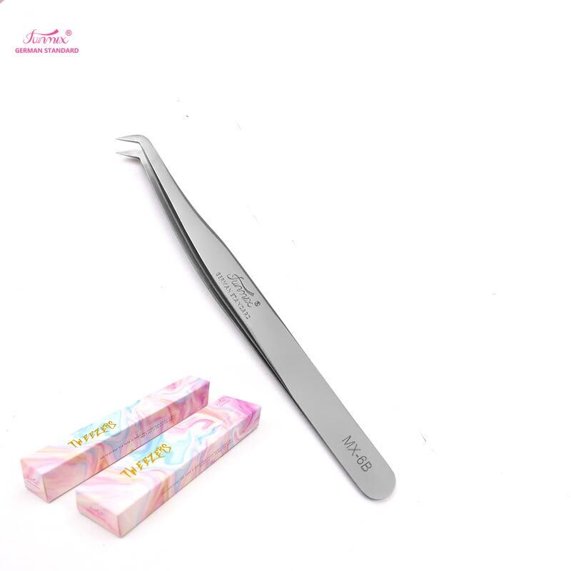 Makeup Professional Eyelash Tweezers 3D Volume Eyelash Extension Tweezer Fan Lash Eyebrow Tweezers VETUS Excellent Closure