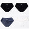 4 PCS/Lot Seamless Panties For Women Plain Panties Slip Silk Female Underwear Soft Thin Light Panti Culotte Femme Underpants