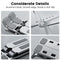 Portable Laptop Stand Aluminium Support Laptop Base For Macbook Pro Holder Adjustable PC Tablet Stand Computer Accessories