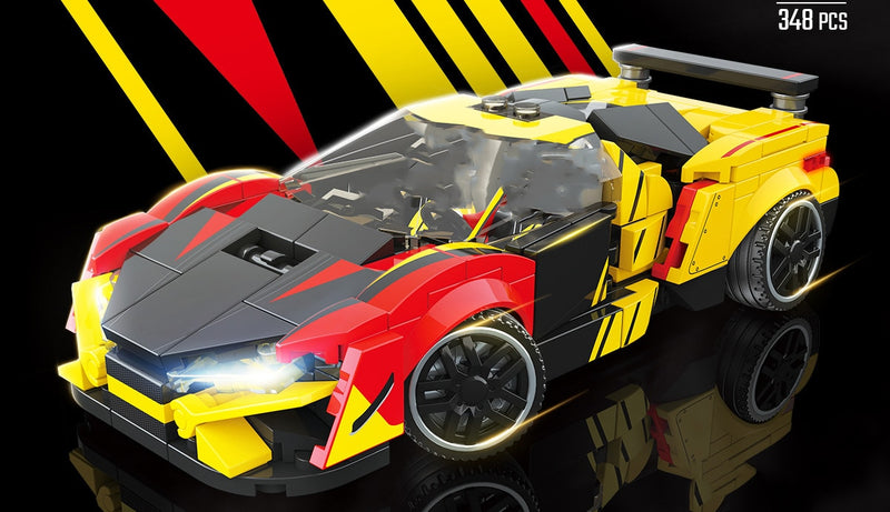 Racing Car City Speed Champions Sports Model Building Blocks DIY Bricks Kids Toy Classic Rally Super Racers Vehicle f1 technique