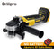 Drillpro 18V 125/100mm Brushless Impact  Angle Grinder Cordless Cutting Machine Polisher Power Tools compatible Makita Battery