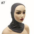 Under Scarf Hijab Cap Muslim Women Veil Turban For Women Muslim Fashion Islam Inner Cap Hijab Jersey Underscaf Caps Hat Ladies