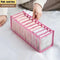 Underwear Storage Organizer for Clothes Separated Socks Shorts Bra Storage Boxs Dormitory Closet Organizer Drawer Washable