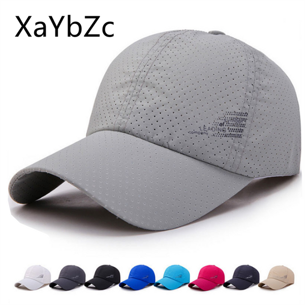 New Quick-drying Women&#39;s Men&#39;s Golf Fishing Hat Summer Outdoor Sun Hat Adjustable Unisex Baseball Cap