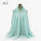 180X95CM Women Classic Muslim Crinkle Hijab Scarf Soft Cotton Head Scarves Turban Shawls Wraps Islamic Headband Femme Musulman