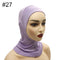 Under Scarf Hijab Cap Muslim Women Veil Turban For Women Muslim Fashion Islam Inner Cap Hijab Jersey Underscaf Caps Hat Ladies